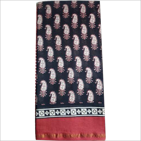 Bagru Print Chanderi Saree Bagru Print Chanderi Saree