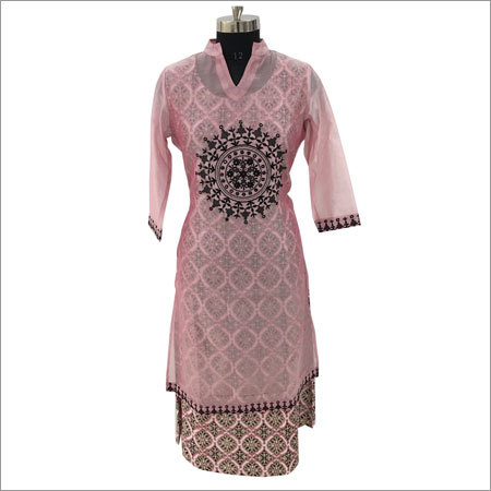 Fancy Sleeveless Kurti Fancy Sleeveless Kurti