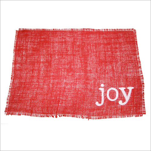 Printed Jute Table Mat Printed Jute Table Mat
