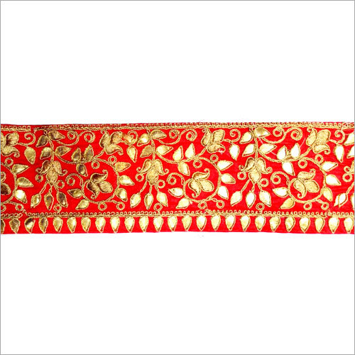 Saree Border Gota Work Saree Border Gota Work