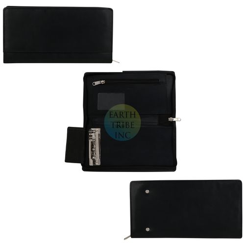 Black Premium Cheque Book Cover Black Premium Cheque Book Cover
