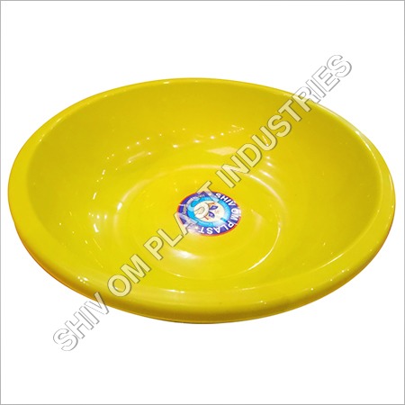 Yellow Plastic Tub Yellow Plastic Tub