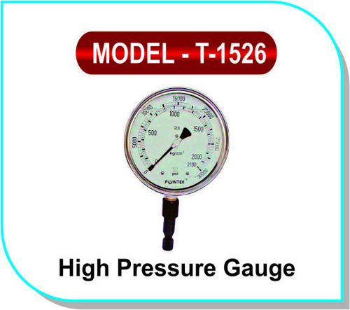 High Pressure Gauge High Pressure Gauge