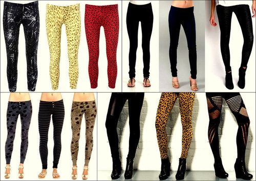 Printed Ladies Leggings Printed Ladies Leggings