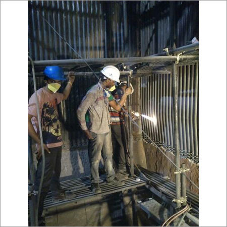 HVOF Thermal Spray Coating of Boiler Coating HVOF Thermal Spray Coating of Boiler Coating