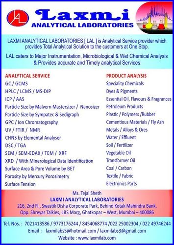 Testing Lab Services Testing Lab Services