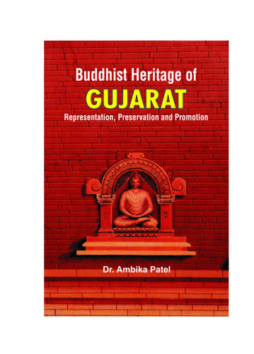 BUDDHIST HERITAGE OF GUJARAT BUDDHIST HERITAGE OF GUJARAT