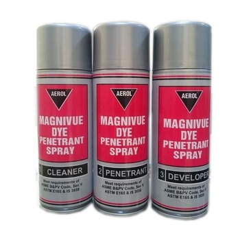 Magnivue Dye Penetrant Cleaner & Developer Magnivue Dye Penetrant Cleaner & Developer