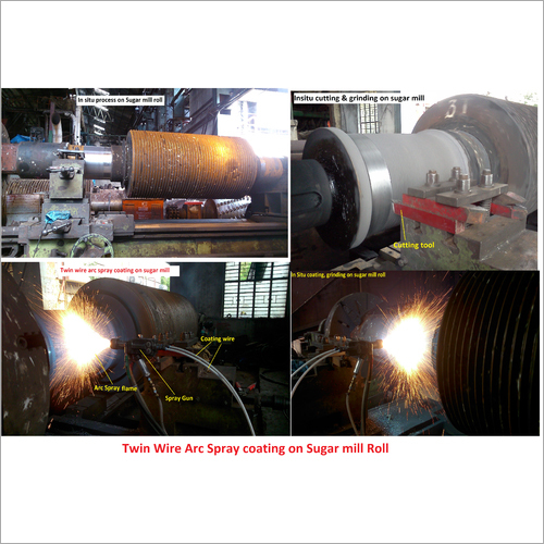 Coating On Sugar Mill Roll Coating On Sugar Mill Roll