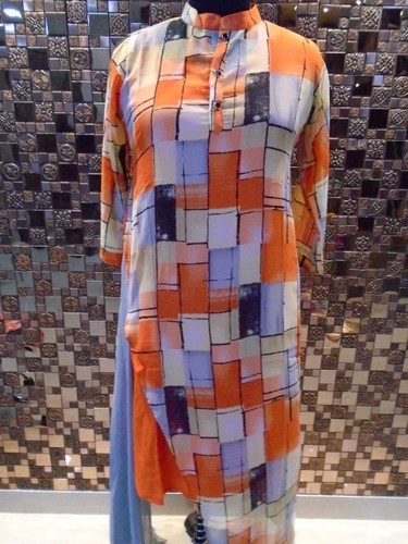 Printed Regular Wear Kurti Printed Regular Wear Kurti
