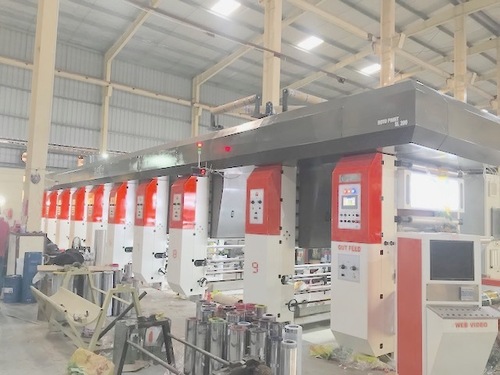 Rotogravure Printing Machine Rotogravure Printing Machine