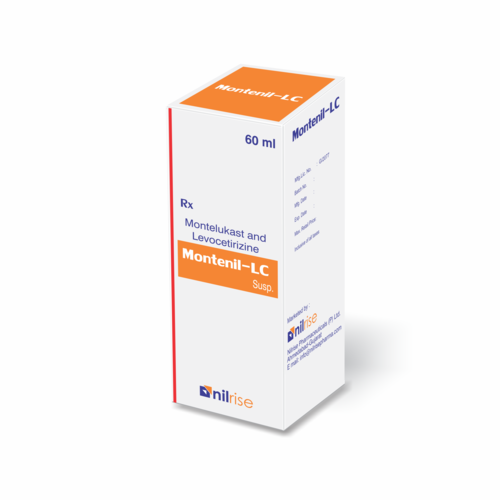 Montelucast 4 mg & Levocetrizine 2.5 mg Suspension Montelucast 4 mg & Levocetrizine 2.5 mg Suspension