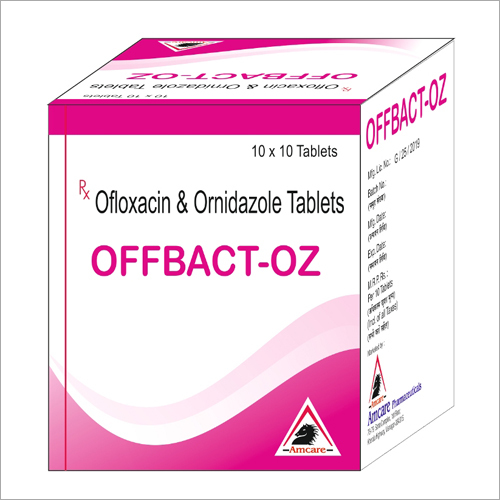OFLOXACIN 200 mg + ORNIDAZOLE 500 mg Tablets OFLOXACIN 200 mg + ORNIDAZOLE 500 mg Tablets