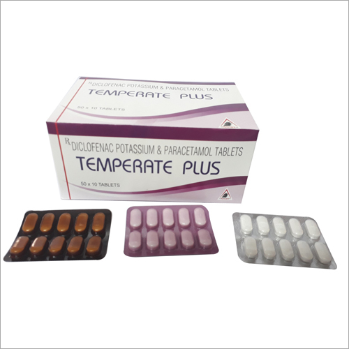 Diclofenac Potassium 50 mg + Paracetamol 325 mg Tablets Diclofenac Potassium 50 mg + Paracetamol 325 mg Tablets