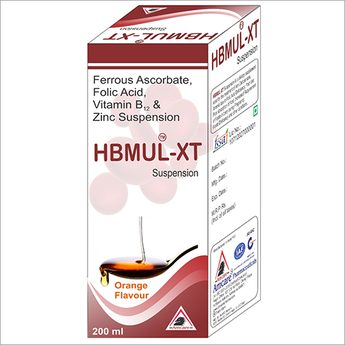 Ferrous Ascorbate 30 mg + Folic Acid 550 mg + Zinc 5 mg Suspension Ferrous Ascorbate 30 mg + Folic Acid 550 mg + Zinc 5 mg Suspension