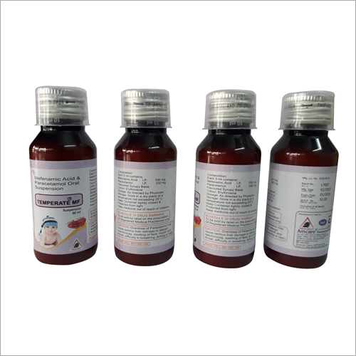 Paracetamol 250 mg + Mefanamic Acid 100 mg Syrup Paracetamol 250 mg + Mefanamic Acid 100 mg Syrup