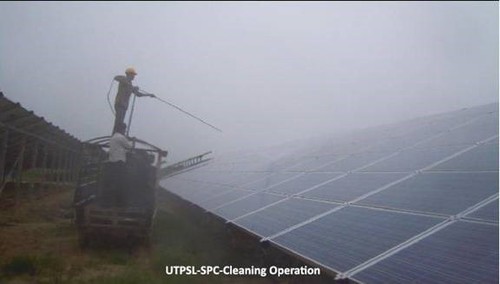 Solar Panel cleaning system Solar Panel cleaning system