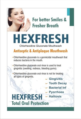 Antiseptic & Antiplaque Mouthwash (Hexfresh) Antiseptic & Antiplaque Mouthwash (Hexfresh)