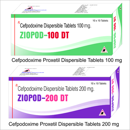 CEFPODOXIME 100 mg Dispersible Tablets & CEFPODOXIME 200 mg Dispersible Tablets CEFPODOXIME 100 mg Dispersible Tablets & CEFPODOXIME 200 mg Dispersible Tablets