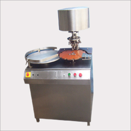 Vial Cap Sealing Machine With Turn Table Vial Cap Sealing Machine With Turn Table