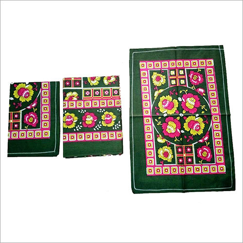 Printed GReen Pillow Cover Printed GReen Pillow Cover
