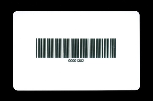 Pastic Barcode Card Printing Pastic Barcode Card Printing