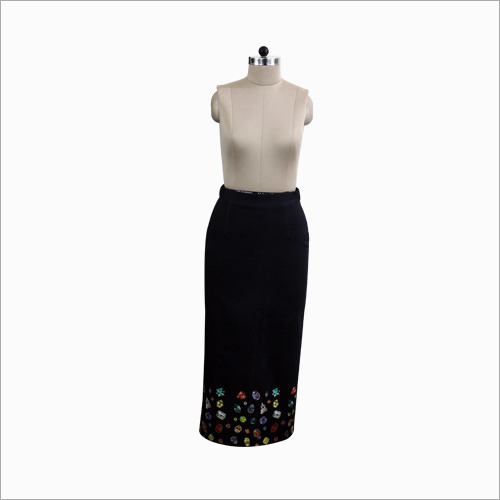 Black Printed Skirt Black Printed Skirt