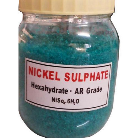 Nickel Sulphate Hexahydrate Nickel Sulphate Hexahydrate