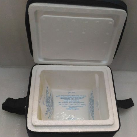 Insulated Bag with gel pack and outer corrugated box Insulated Bag with gel pack and outer corrugated box