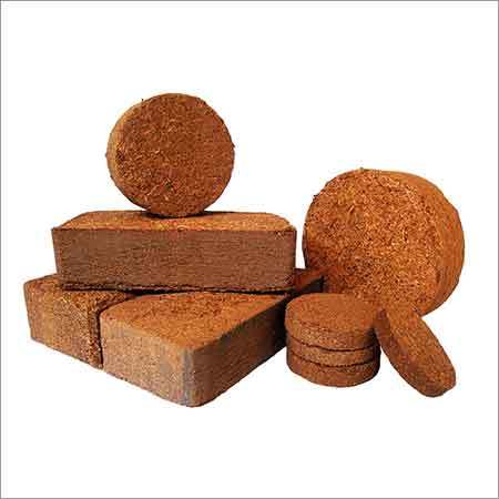 Coir Pith Briquettes Coir Pith Briquettes
