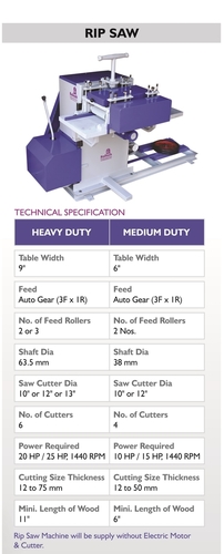Multi Blade Rip Saw Multi Blade Rip Saw