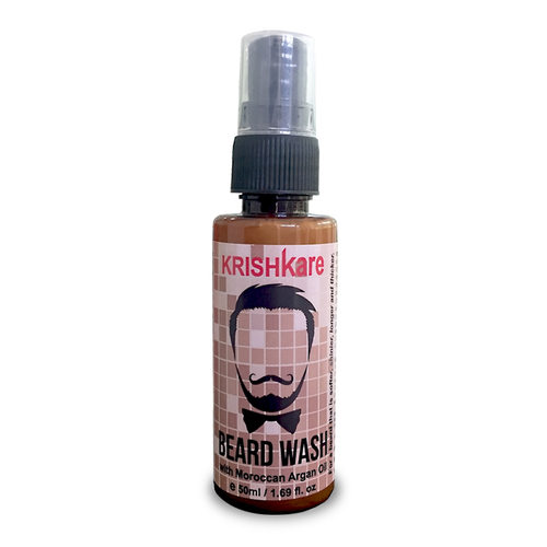 Krishkare Beard Wash with argan oil Krishkare Beard Wash with argan oil
