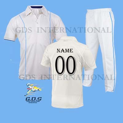 White Cricket Uniform White Cricket Uniform