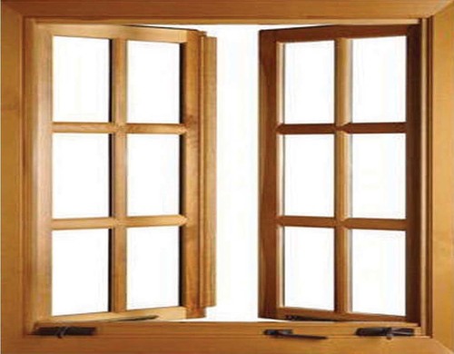 Wooden Chowkhat Window Wooden Chowkhat Window