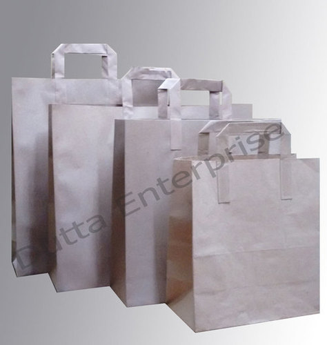 Flat handle paper bag Flat handle paper bag