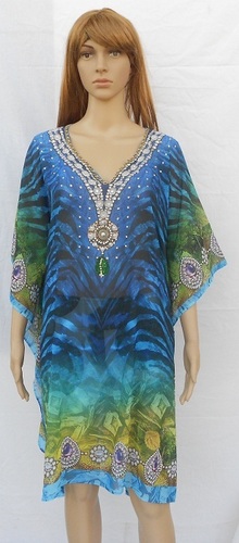 pure silk digital printed eveningwear long embellished kaftan pure silk digital printed eveningwear long embellished kaftan
