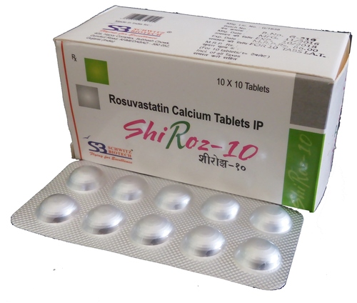 Rosuvastatin calcium 10 mg tablets ip Rosuvastatin calcium 10 mg tablets ip